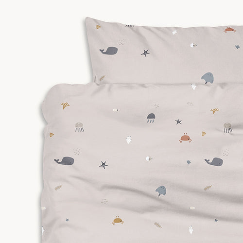 Petite Amélie Kinderbeddengoed SEA LIFE 2 dlg