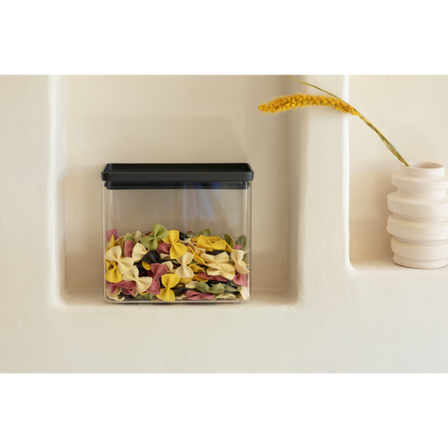 Brabantia Tasty+ Voorraadbus stapelbaar 3,5 liter - Dark Grey