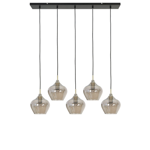 Light & Living hanglamp Rakel - brons - 104x20x120cm - vtwonen shop