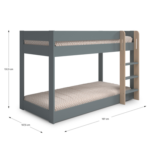 Calicosy - LAURA Bed - Wit - 197x107,4x131,5 cm
