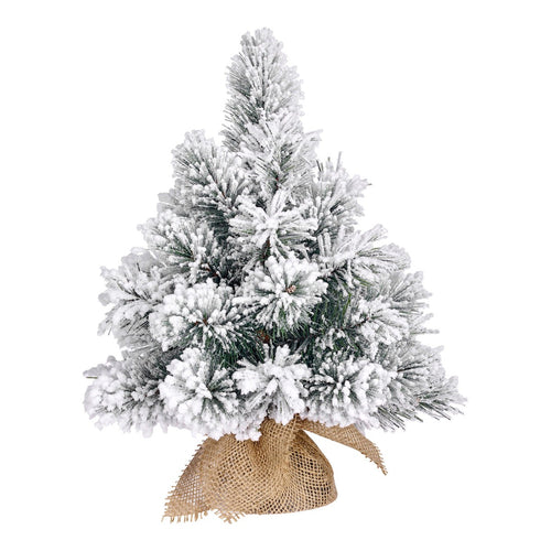 Black Box Trees Dinsmore Kunstkerstboom in Jute - H60 x Ø50 cm - Frosted Green