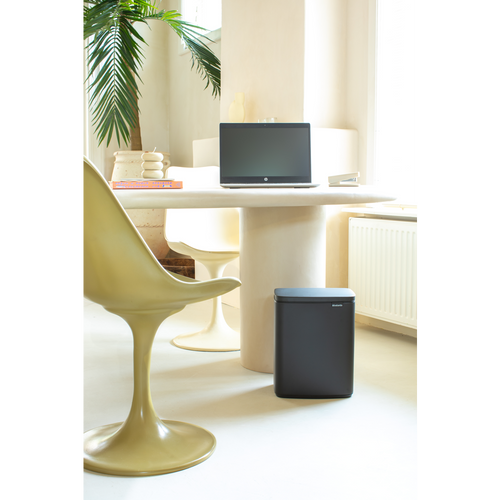Brabantia Prullenbak Bo - 12 L - mineral infinite grey - vtwonen shop