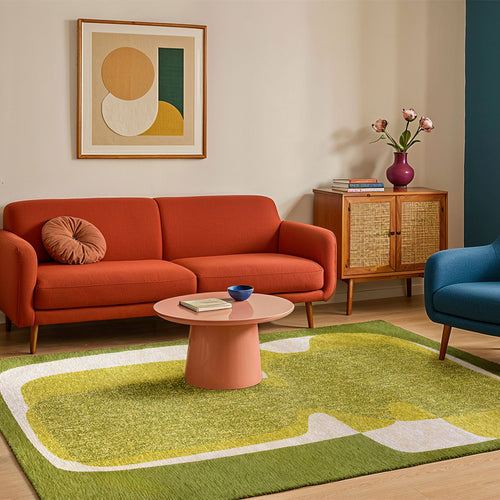 Lola&Moi vloerkleed Grass - groen -170x240cm