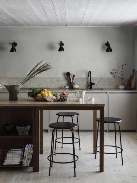 Borastapeter behang effen grijs - 53 cm x 10.05 m - 660459 - vtwonen shop