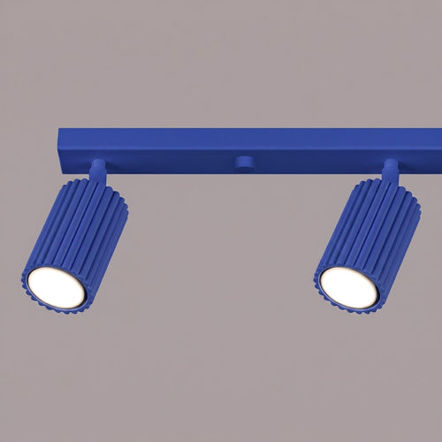 Sollux Lighting Plafondlamp KARBON 4L ultramarijn - 81x6,5x16,5cm