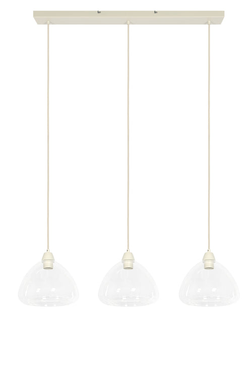 Light & Living hanglamp BISHO - wit - 94x26x19cm - vtwonen shop
