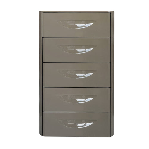 DÉJA Living Ladekast Setra - Kaki Groen Glossy MDF - 60x41x105cm - vtwonen shop