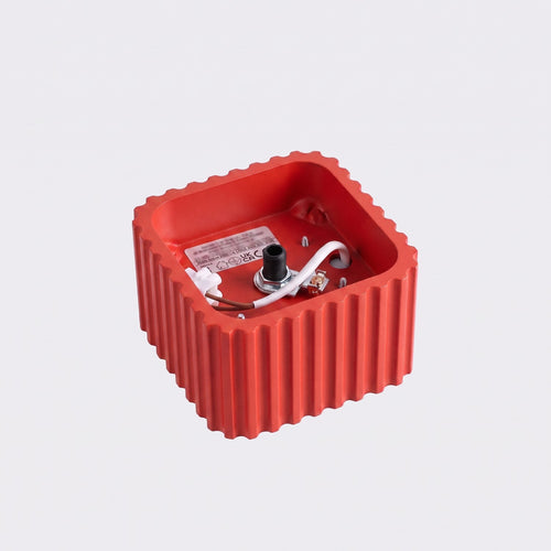 Sollux Lighting Plafondlamp RIFF 1 rood Gx53 - 10x10x6cm