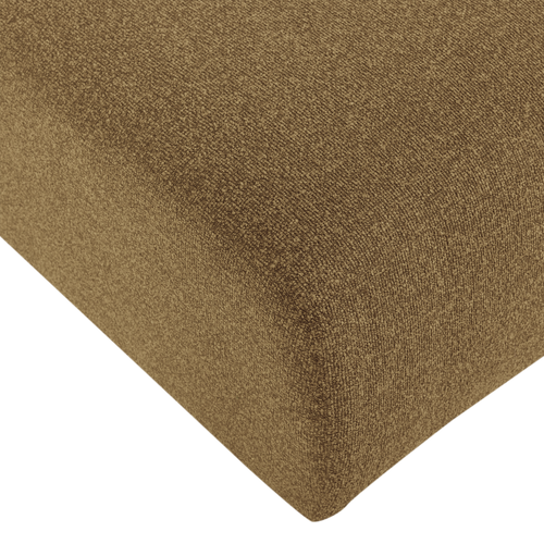 WOOOD chaise longue bank rechts Mojo Base - Bouclé - Geelbruin - 74x112x162