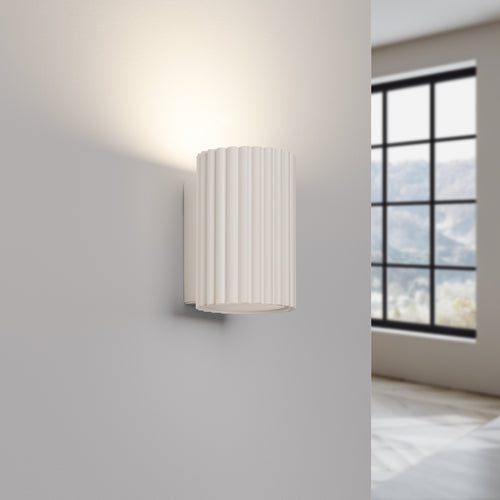 Sollux Lighting Wandlamp KARBON 10 beige - 6,5x8,5x10cm