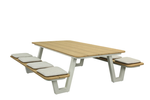 Sens-Line - Livorno Picknickbank - 220x217x70cm - Kunststof