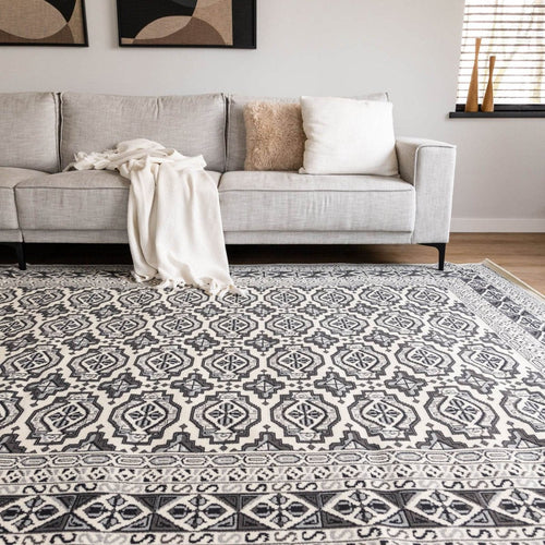 Vintage vloerkleed Marad Grijs/Antraciet Interieur05 - 150 x 80 cm - vtwonen shop