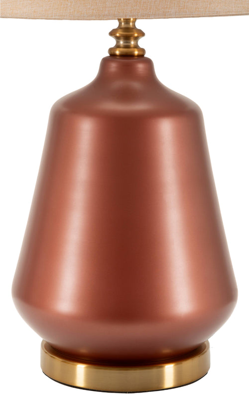 Mauro Ferretti tafellamp - 35,5x65 cm - bruin