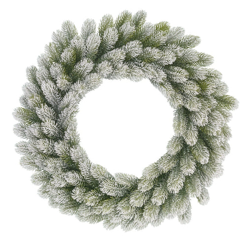 Black Box Trees Nigata Kerstkrans - Ø60 cm - Groen Frosted