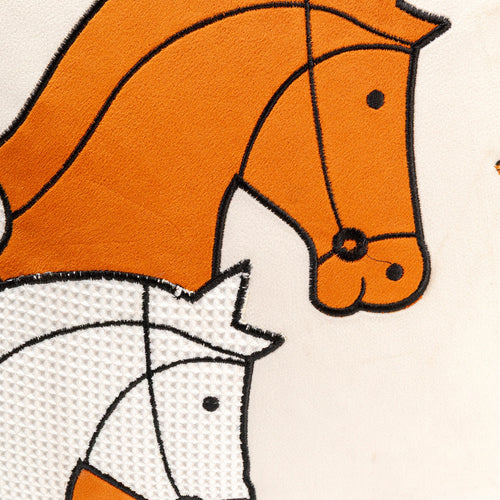 Kare Design Kussen paarden trio