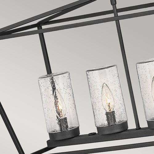 Elstead Hinkley Alford Outdoor hanglamp museum zwart, IP44
