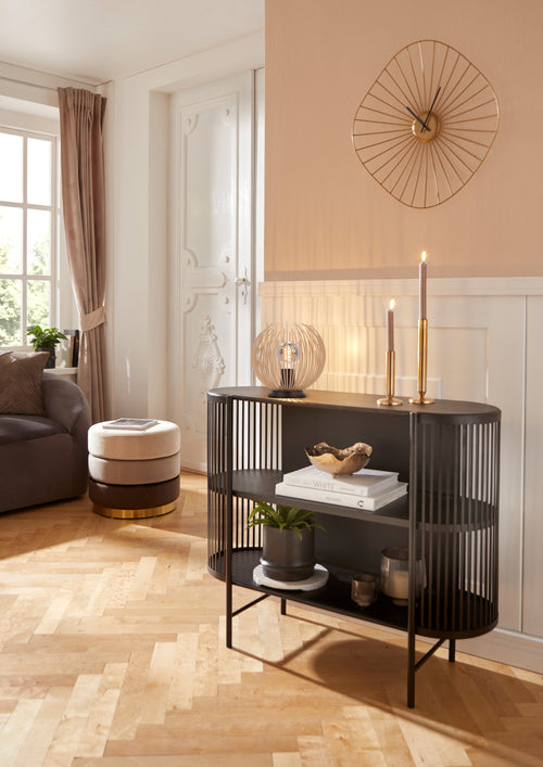 EGLO tafellamp Venezuela-A - E27 - 22.5 cm - zandkleur