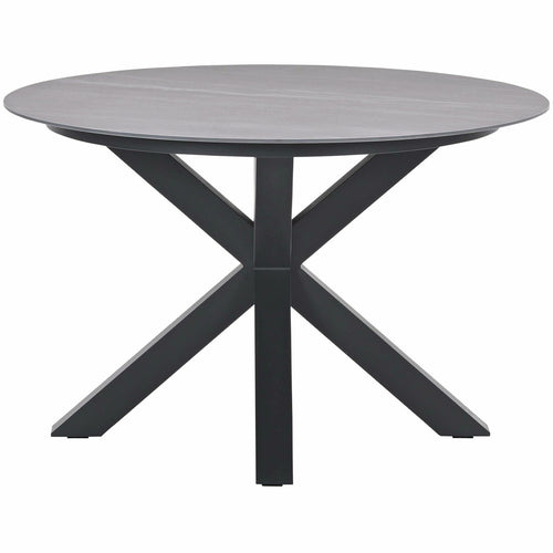 Garden Impressions tuintafel Duuk Napoli grey - Ø120 cm
