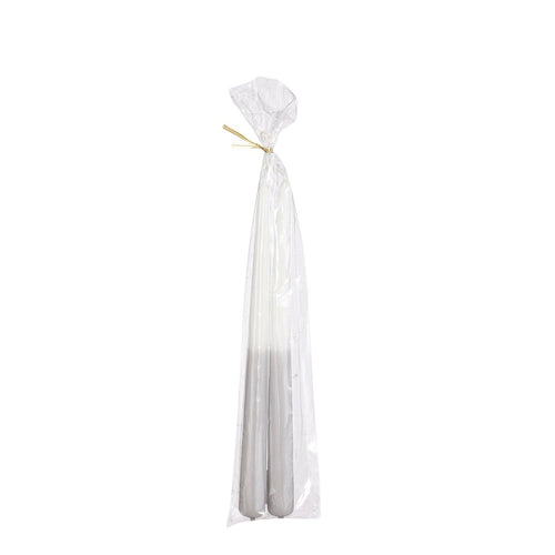 Mica Decorations Dip-dye Dinerkaars - Set van 2 - H30 cm - Lichtgrijs