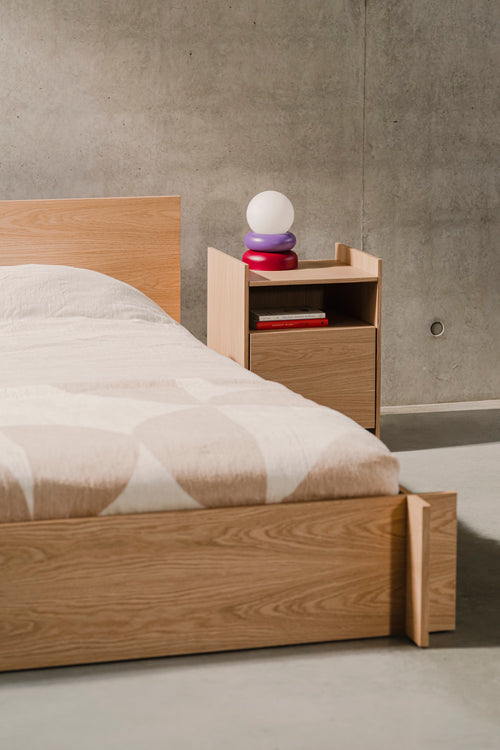 noo.ma TOOPT Nachtkastje - Oak - vtwonen shop