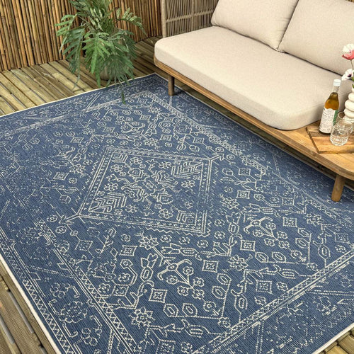 Buitenkleed Nova blauw - Interieur05 - 240 x 340 cm - vtwonen shop