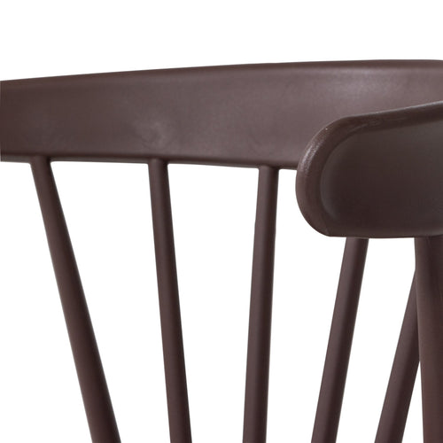 WOOOD tuinstoelen Bliss - Kunststof - Jadegroen - 75x52x53 - Set van 2