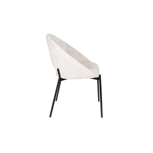 Housecraft Living Dando Eetkamerstoelen Off White - Set van 2 - vtwonen shop