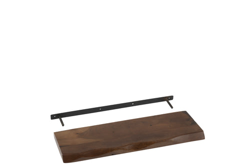 J-Line wanddecoratie Gerard Acacia - hout - bruin - small - vtwonen shop
