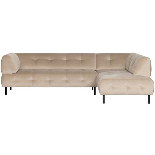 WOOOD hoekbank rechts Lloyd - Polyester - Sea Salt - 77x267x91/205