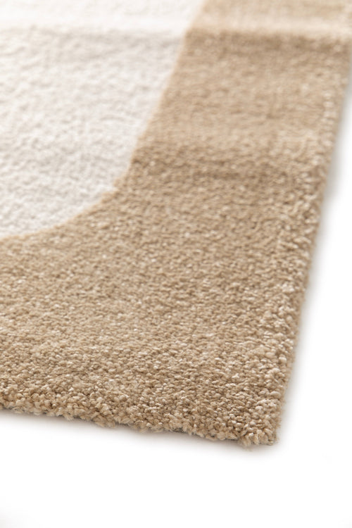 AFK Living vloerkleed Vauban - reliëfeffect - beige - 200x290 cm