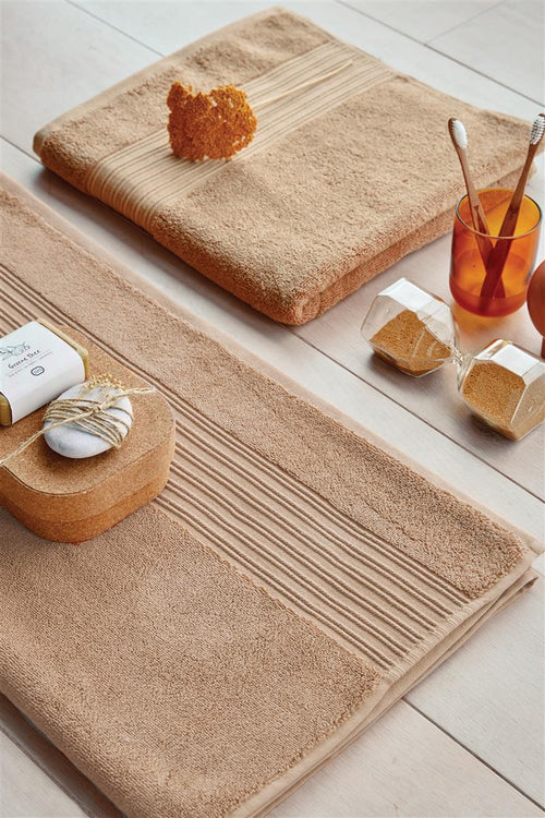 Beddinghouse handdoek Sheer - 50x100 cm - goud - vtwonen shop