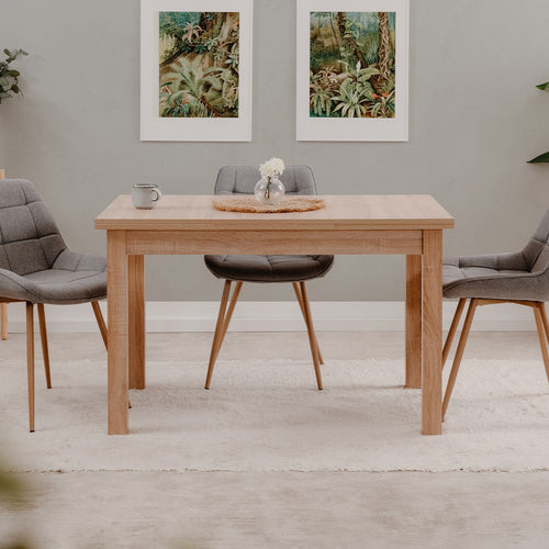 Calicosy - Uitschuifbare eettafel LONGFORD - 80x120x76 cm