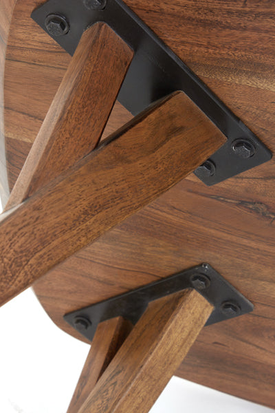Light & Living salontafel QUENZA - 120x65x40cm - bruin