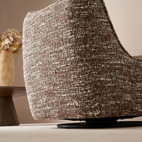 Signature - LUKE Fauteuil - Bruin - 91x85x85 cm