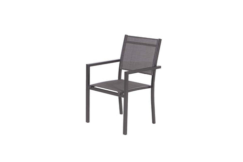 Moon dining fauteuil - carbon black - antraciet - vtwonen shop