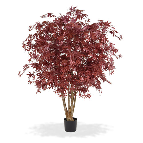 Maxifleur Acer Maple deluxe kunstboom 165cm - burgundy