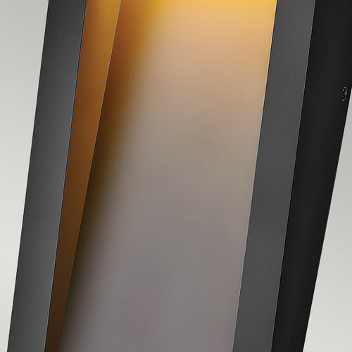 Elstead Hinkley Taper Buiten inbouw wandlamp getextureerd zwart, 3000K, IP44