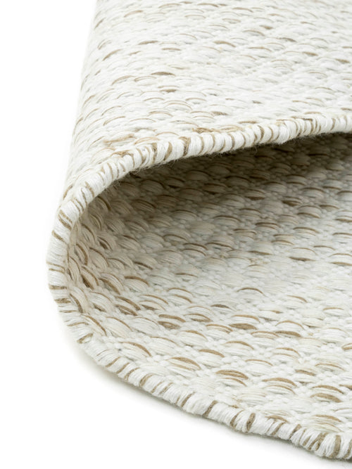 Vloerkleed MOMO Rugs Vaasa White Natural Rond (outlet) 200 rond