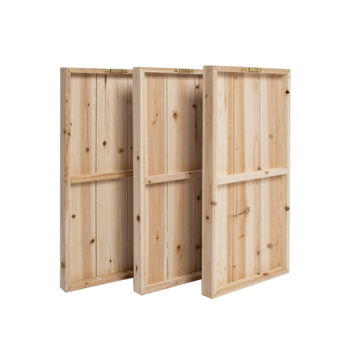 Art for the Home Print op Hout Set van 3 - Highland Hert - 60x90 cm - vtwonen shop