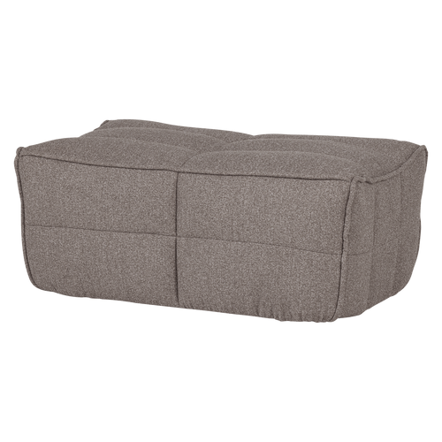 vtwonen hocker Cluster - Bouclé - Middenbruin - 45x104x60