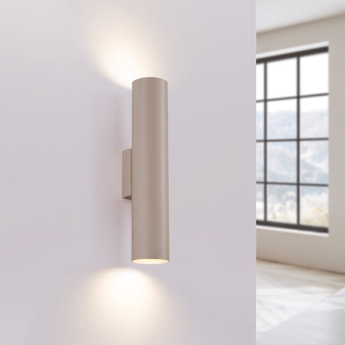 Sollux Lighting Wandlamp LAGOS 2 taupe - 6x8x30cm