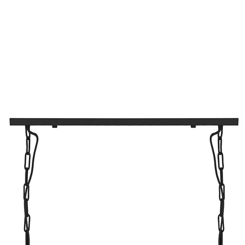 LABEL51 Hanglamp Roof - Zwart Metaal - 95x35x38cm - vtwonen shop