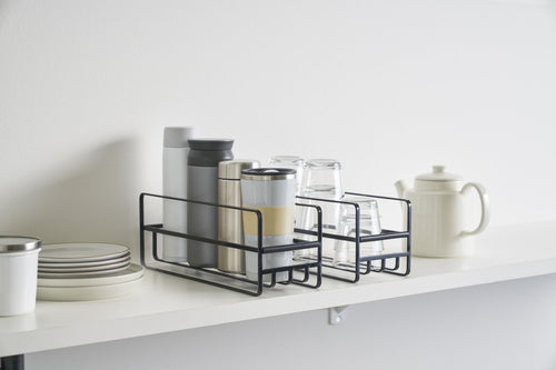 Yamazaki Mokken- & Glazenrek - Tower - Zwart