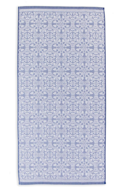 Pip Studio badlaken Tile de Pip - 70x140 cm - blauw - vtwonen shop