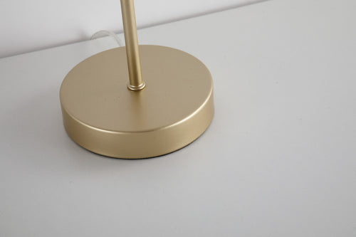 Searchlight tafellamp Swizzle - 1 lichts - 15  x 37.5   cm - goud