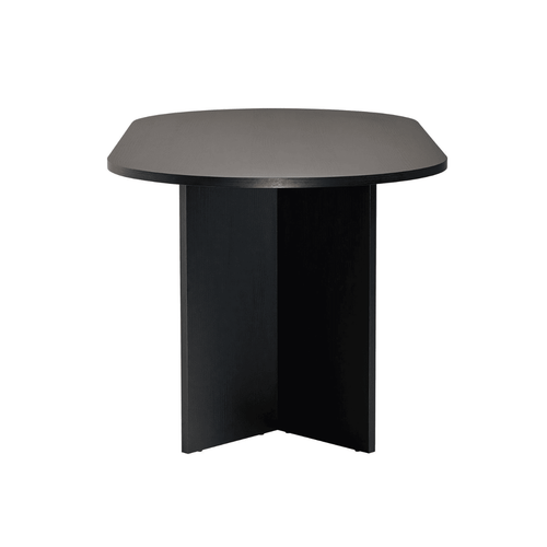 Calicosy - Eettafel met afgeronde randen SABLE - 89,5x180x75 cm