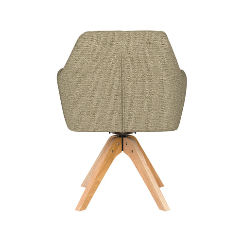 Housecraft Living Pete Eetkamerstoel Draaibaar Hout Pistache groen - vtwonen shop