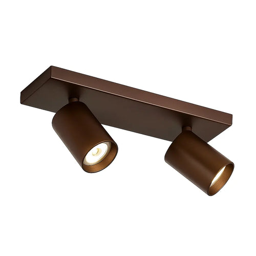 Highlight spot Mila - 2 lichts - 40  x 15   cm - bruin - vtwonen shop