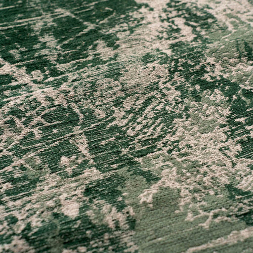 Louis De Poortere vloerkleed Dark Pine - groen - 80x150cm