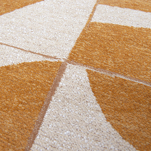 Louis De Poortere vloerkleed Curry - geel - 240x240cm - vtwonen shop